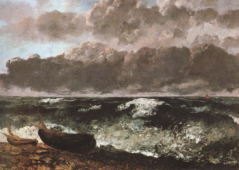 Gustave Courbet Wave France oil painting art